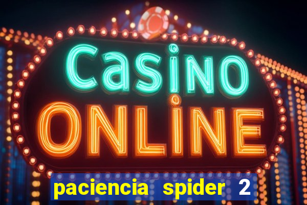 paciencia spider 2 naipes jogar